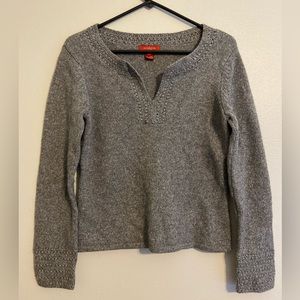 grey sundance sweater size small